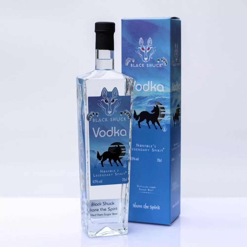 Black Shuck Share The Spirit Vodka 70cl